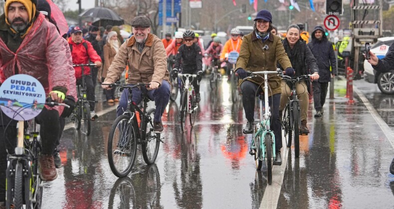 Üsküdar’da Umuda Pedal Etkinliği