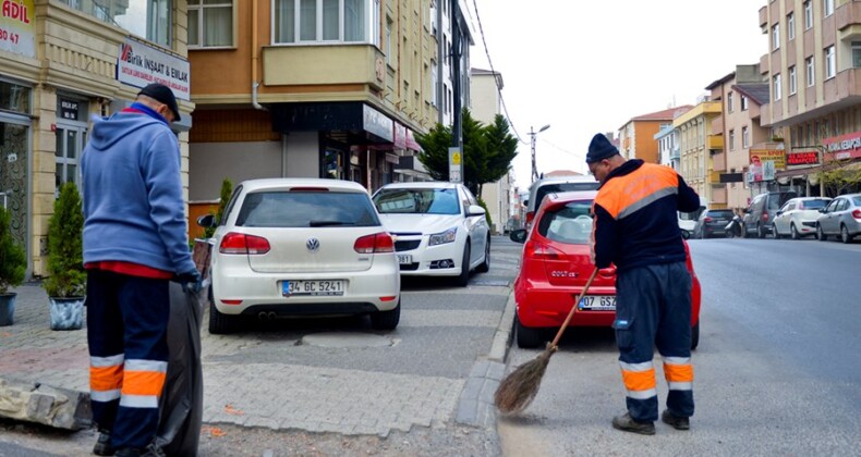 Maltepe’de bahar temizliği