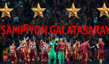 Süper Lig şampiyonu Galatasaray oldu