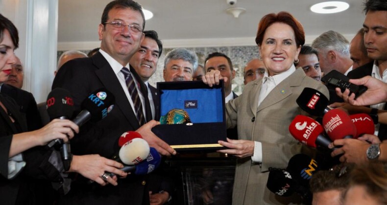 İYİ Parti lideri Akşener’den Ekrem İmamoğlu’na ziyaret