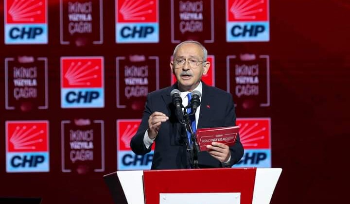 CHP İkinci Yüzyıla Çağrı Vizyon Belgesini Açıklandı