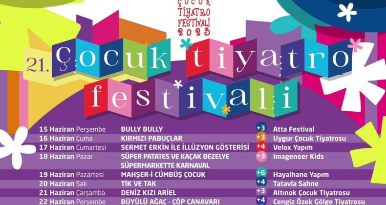 Kadıköy 21. Çocuk Tiyatro Festivali Başlıyor