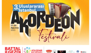 Ataşehir’de 3. Uluslararası İstanbul Akordeon Festivali Başlıyor