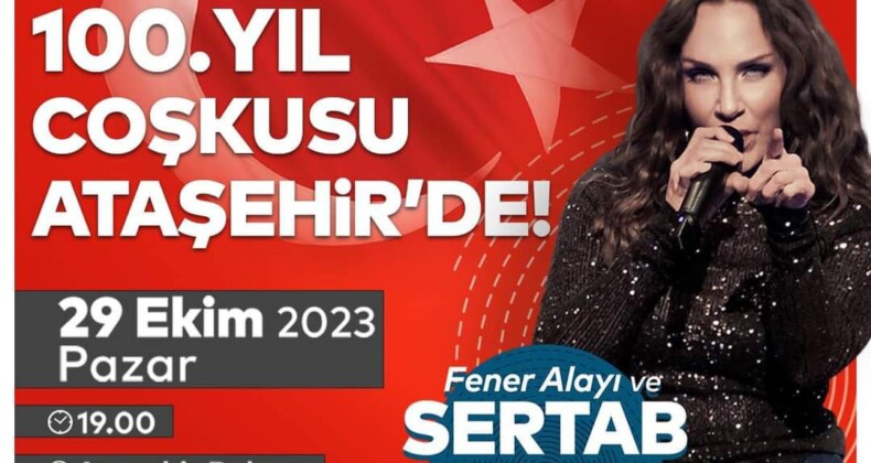 Cumhuriyet Bayramı’nın 100. yılı Ataşehir’de Etkinliklerle Kutlanacak