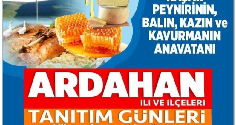 Ankara’da Ardahan Tanıtım Günleri Etkinliği