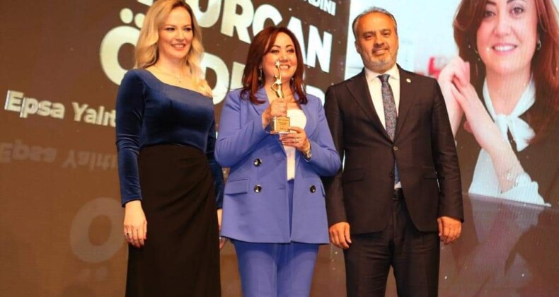 Nurcan Özdemir’e Yılın Başarılı İş Kadını Ödülü