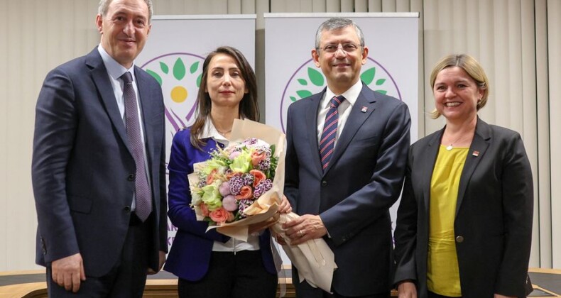 Özgür Özel’den DEM Parti’ye ziyaret