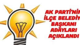 Ardahan AK Parti Belediye Başkan Adayları Açıklandı