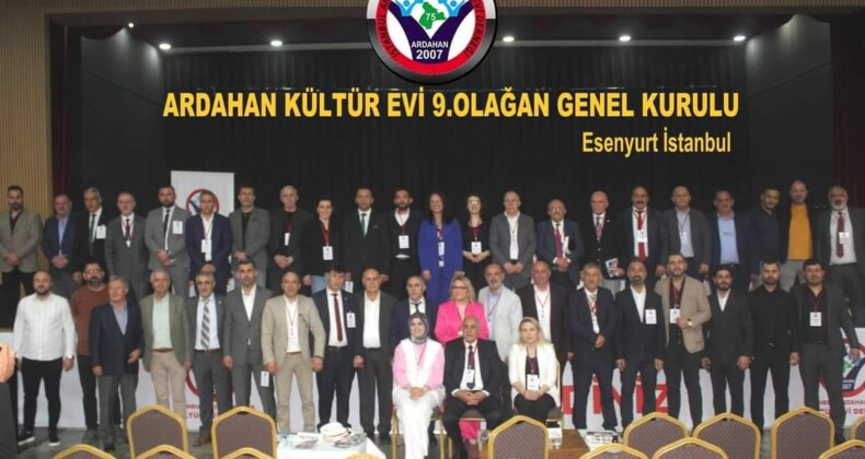 Ardahan Kültür Evi Başkanı Efrail Çifçi Yeniden Seçildi