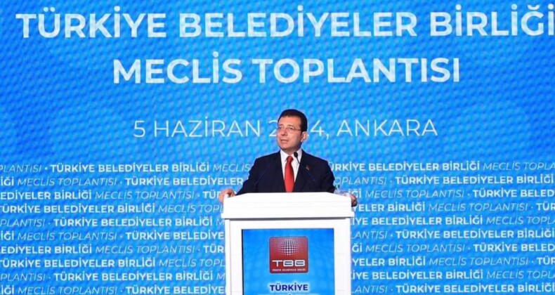 İmamoğlu, Belediyeler Birliği Başkanı Seçildi