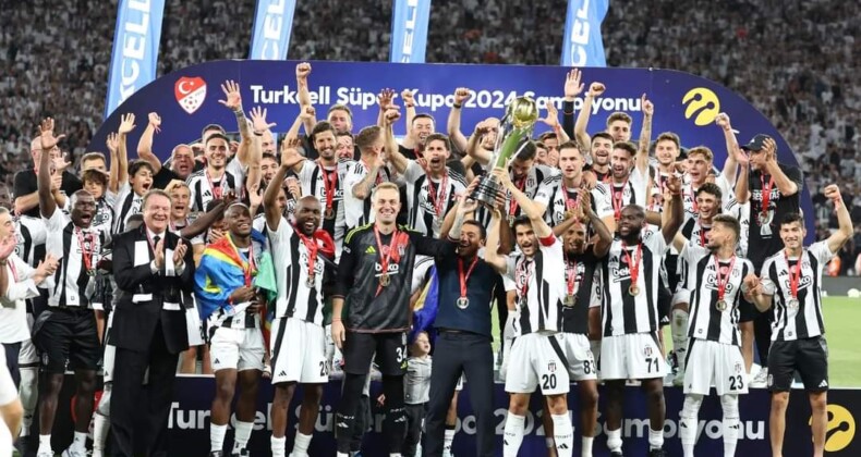 Süper Kupa’da Şampiyon Beşiktaş