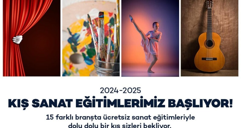 Ataşehir Belediyesi’nden 15 Farklı Branşta Ücretsiz Sanat Eğitimi