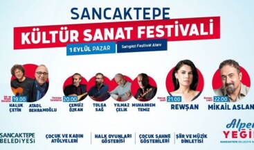 Sancaktepe Kültür ve Sanat Festivali Başlıyor