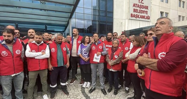 Ataşehir Belediyesi Çalışanları Grev Kararı Astı