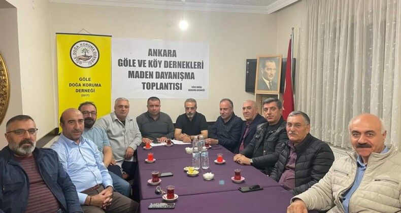 Ankara’da Göle Doğası İçin Toplandılar