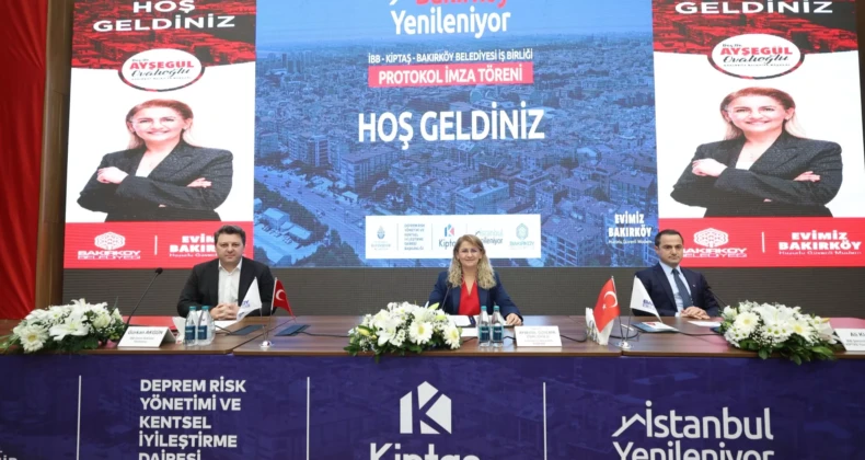 Bakırköy Belediyesi KİPTAŞ ile Protokol İmzaladı