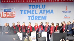 Sancaktepe’de 15 Proje Temel Atma Töreni Gerçekleştirildi