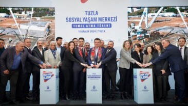 Tuzla Sosyal Yaşam Merkezi Temel Atma Töreni